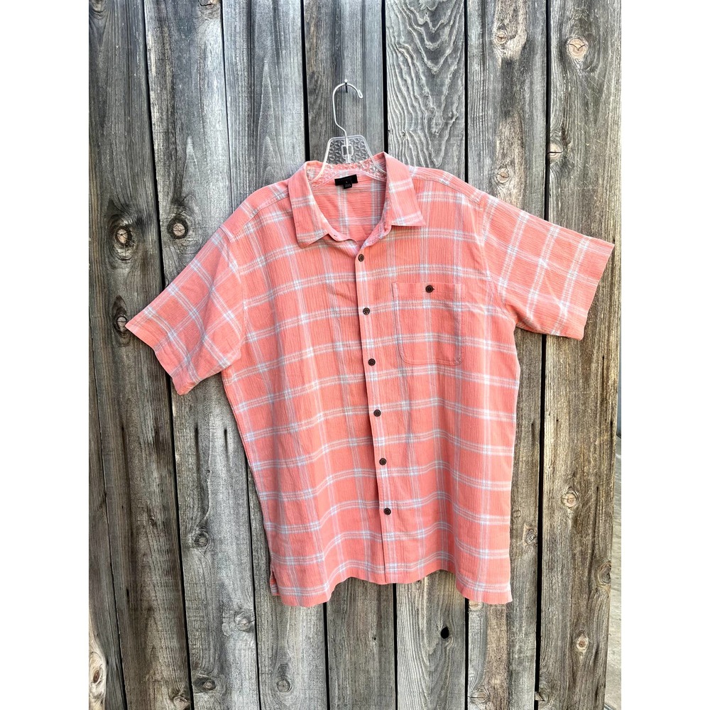 Patagonia Men's Organic Cotton plaid shirt L